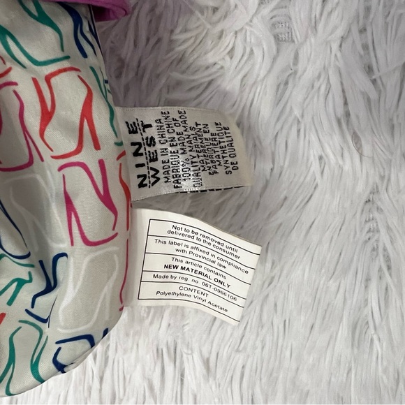 NINE WEST purple backpack with tablet pouch - Picture 10 of 10